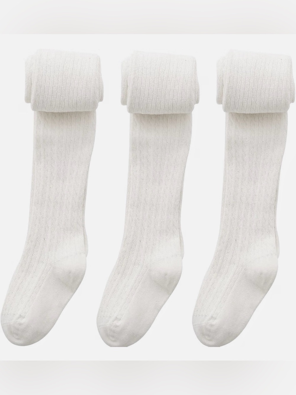 Little Girls 3-5T Cable Knit Tights
